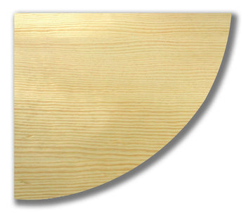 Tema Corner Shelf Pine │TSC400P