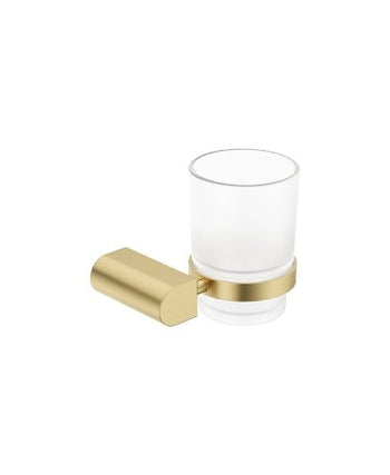 Alita Toothbrush Holder Brushed Gold | UA0090