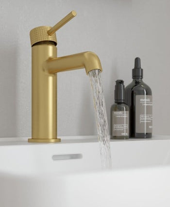 Alita Basin Mixer Brushed Gold | UBR0122