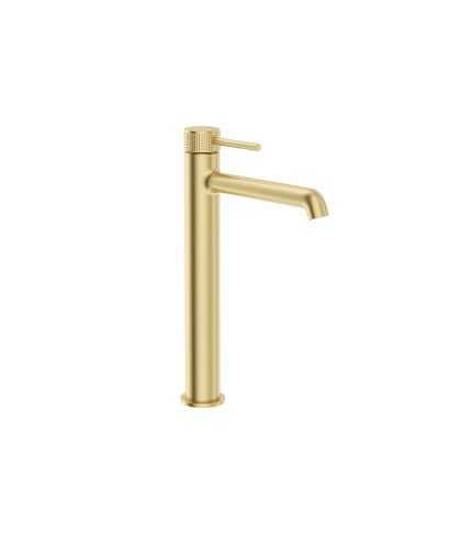 Alita Frestanding Basin Mixer Brushed Gold | UBR0126