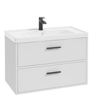 Finland 80cm Vanity Unit Matt White