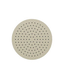 Sync Round Thin Stainless Steel Shower Head 250mm Brushed Nickel | USH0051