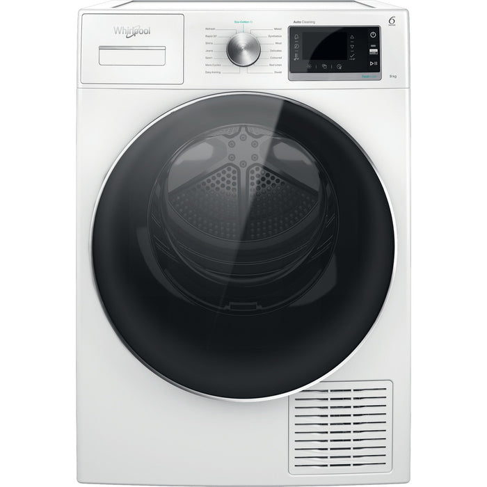 Whirlpool 9kg Heat Pump Tumble Dryer-White│W6 D94WR UK