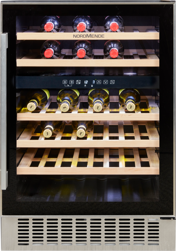 NordMende 60cm Dual Zone Wine Cooler │WC46IX