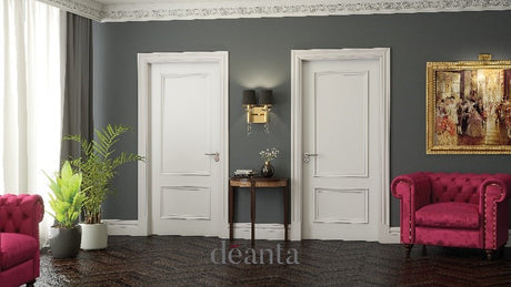 WR2 Classic 2 Panel Primed Door