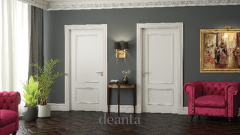 WR2 Classic 2 Panel Primed Door