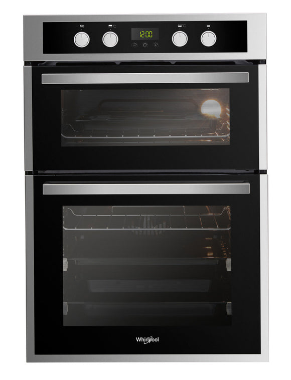Whirlpool Built-In Electric Double Oven-Stainless/Steel │AKL309IX