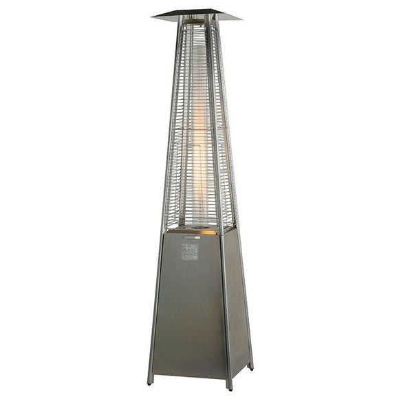 13kW Stainless Steel Gas Patio Flame Tower with Cover │BU-KO-SS
