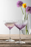 Galway Crystal Erne Cocktail / Saucer Champagne Glass