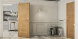 HP12CT Contemporary Solid Oak Door