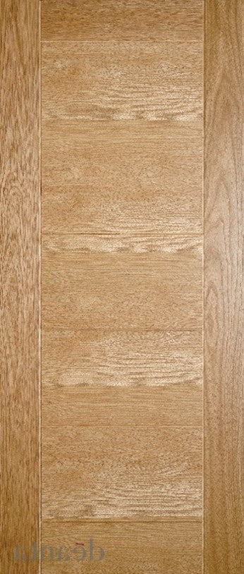 HP12CT Contemporary Solid Oak Door