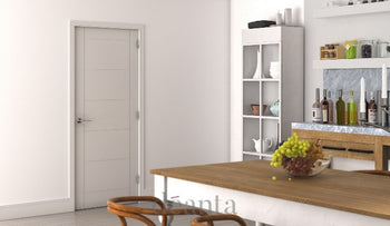 HP12SC Contemporary Solid Primed Door