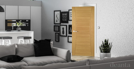 HP18CT Minimal & Modern Styled Oak Door