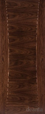 HP18 Minimal & Modern Styled Walnut Fire Door