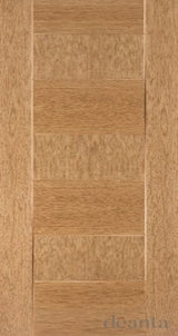 HP32 Contemporary Solid Oak Door