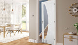 HP35GC Minimal & Modern Styled Glazed Primed Door