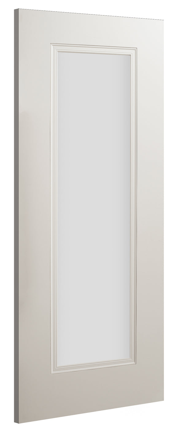 HP37GF Minimal & Traditional Style Glazed Primed Door