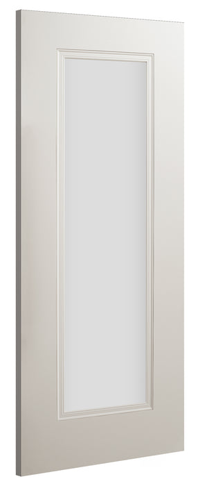 HP37GF Minimal & Traditional Style Glazed Primed Door