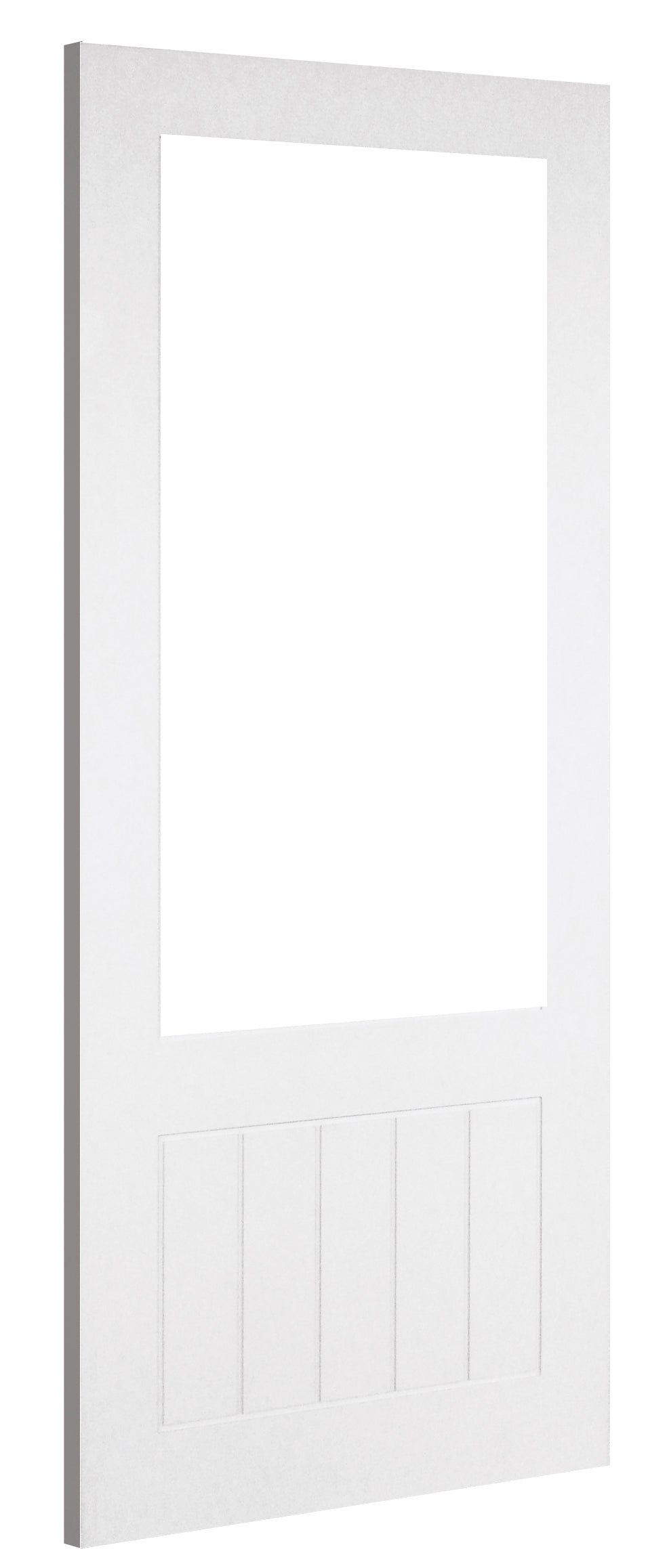HP38G Traditional Style Glazed/Unglazed Primed Door