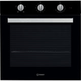 Indesit Built-In Electric Single Oven- Black│IFW 6330 BL UK