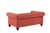 Marla 2 Seater Sofa - Burnt Orange
