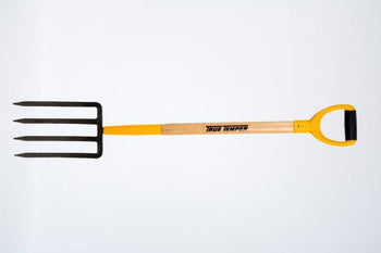 True Temper Digging Fork Wood Handle D Grip | MC2103