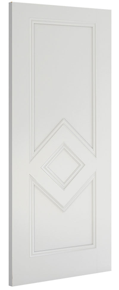 NM10 Diamond Raised Moulding Primed Door