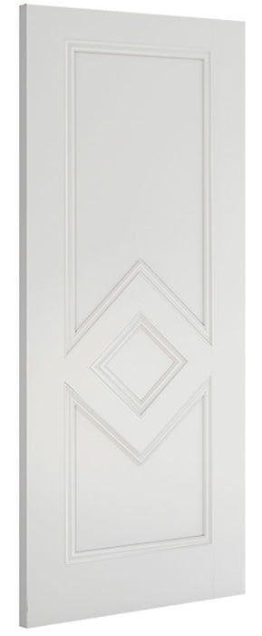 NM10 Diamond Raised Moulding Primed Door