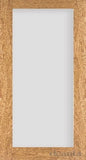 NM6GC Oak Shaker Style Glazed Door