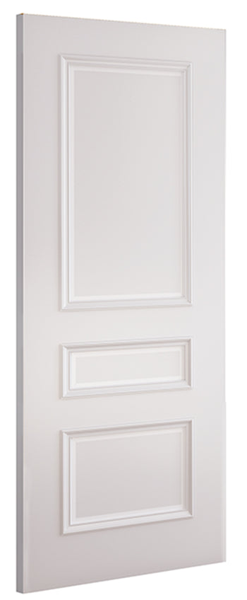 RB8 Classic 3 Panel Primed Door