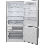 Whirlpool Frost Free Steel Fridge Freezer-  Stainless Steel│W84BE 72 X UK 2