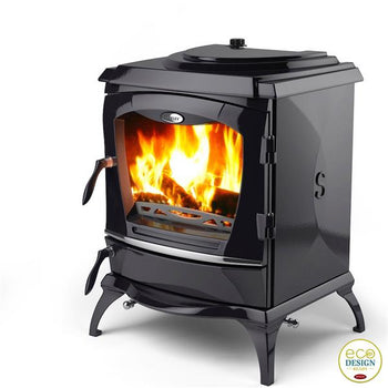 Waterford Stanley Reginald Eco Boiler Stove- Black Enamel | RESBE