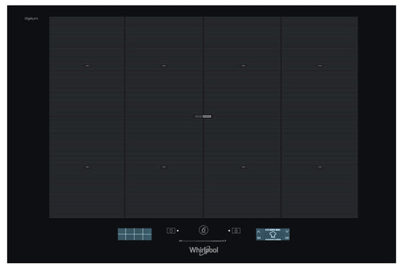 Whirlpool 77cm 6th Sense Smart Induction Hob │SMP 778 C/NE/IXL