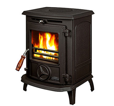 Waterford Stanley Oisin Eco Non-Boiler Solid Fuel Stove -Matt Black│SS –  Ganly's