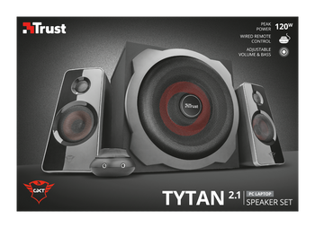 Trust GXT 38 Tytan 2.1 Ultimate Bass Speaker Set│T20202