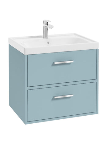 Finland 60cm Vanity Unit Matt Morning Sky Blue