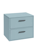 Finland 60cm Countertop Vanity Unit Matt Morning Sky Blue
