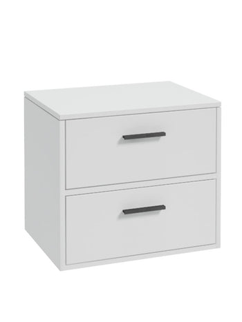 Finland 60cm Countertop Vanity Unit Matt White