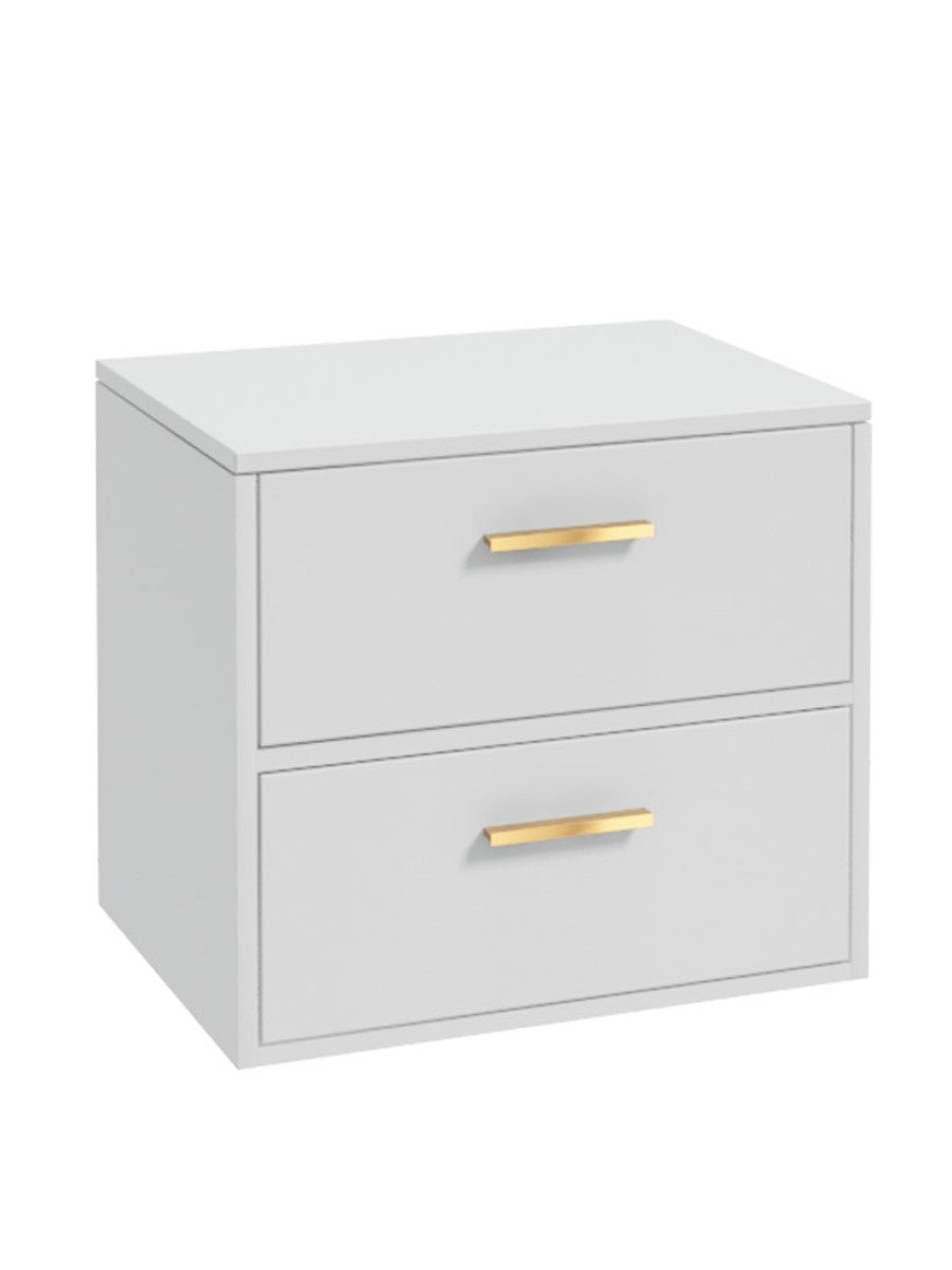 Finland 60cm Countertop Vanity Unit Matt White