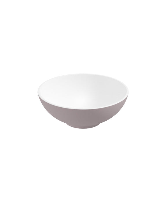 Skål Round Wash Basin & Waste 400x150 White