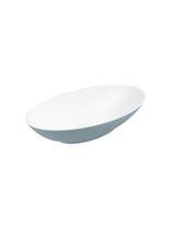 Skål Oval Wash Basin & Waste 600x350 White