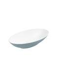 Skål Oval Wash Basin & Waste 600x350 White