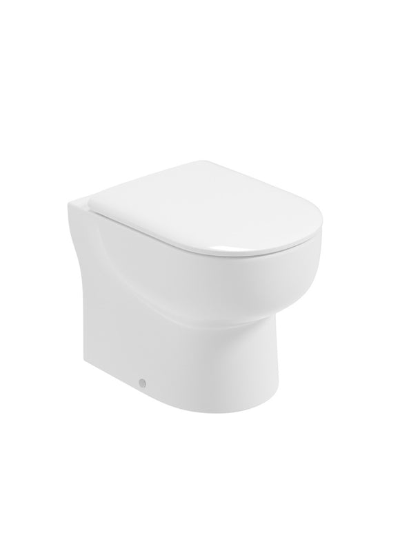 Via Back To Wall Rimless Pan & Soft Close Seat | USW0339