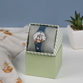 Wrendale Contentment Leather Watch│WT007